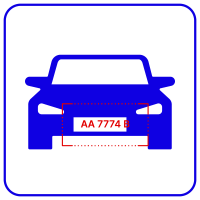 Система распознавания автомобильных номеров AutoTRASSIR 1 канал до 30 км/ч