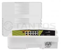 Коммутатор PoE TANTOS TSn-B6F2GP10G2S1