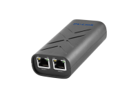 PV-POE02FE - двухканальный удлинитель PoE, 25,5 Вт, 10/100 Мбит/с