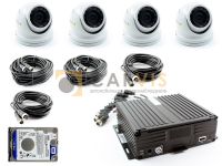 Комплект видеонаблюдения CARVIS для автобуса под ПП РФ № 969 (онлайн)