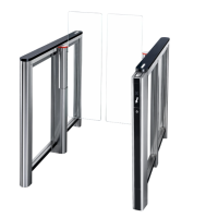 Скоростной проход ST-11 с распашными створками и встроенным сканером штрихкода