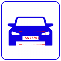 Система распознавания автомобильных номеров AutoTRASSIR 2 канала до 30 км/ч