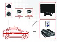 Комплект видеонаблюдения для автомобилей полиции Мовирег